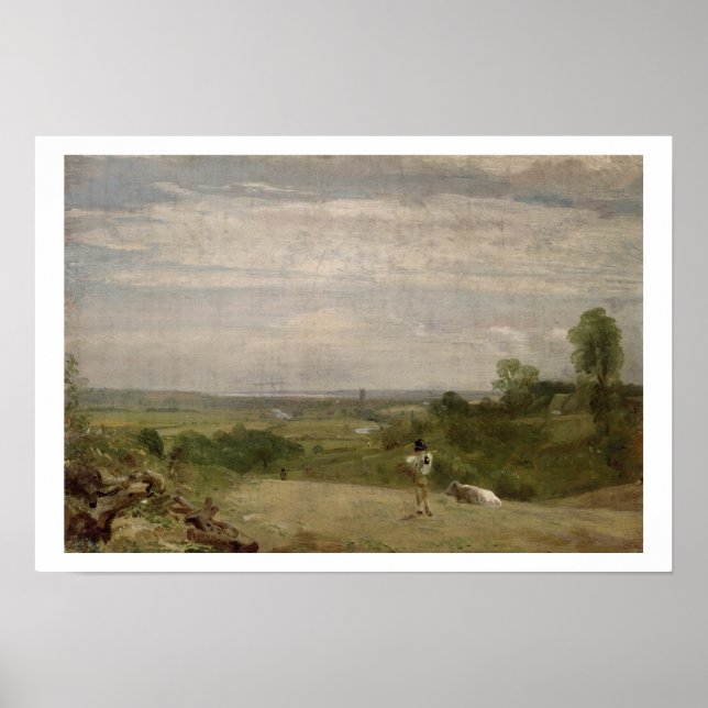 Affiches Matin d'été : Dedham de Langham (Devant)