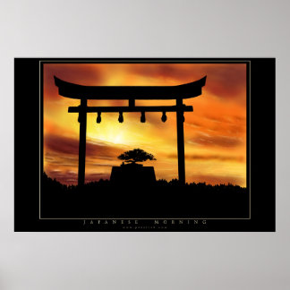 Affiches Matin japonais