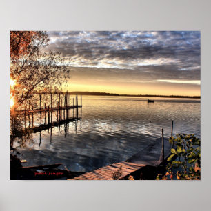 Affiches Matin sur le lac Monona