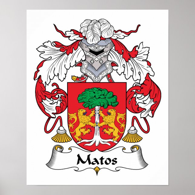 Affiches Matos Family Crest (Devant)