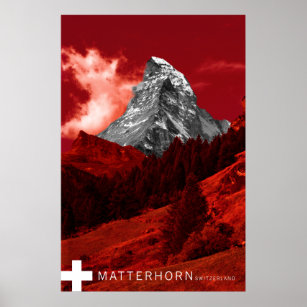 Affiches matterhorn suisse