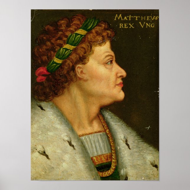 Affiches Matthias I, Hunyadi (Devant)