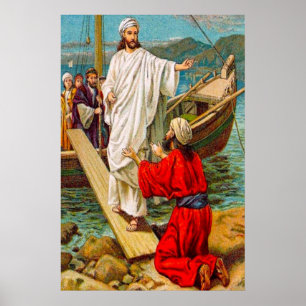 Affiches Matthieu 8:28-34 Sortir des démons