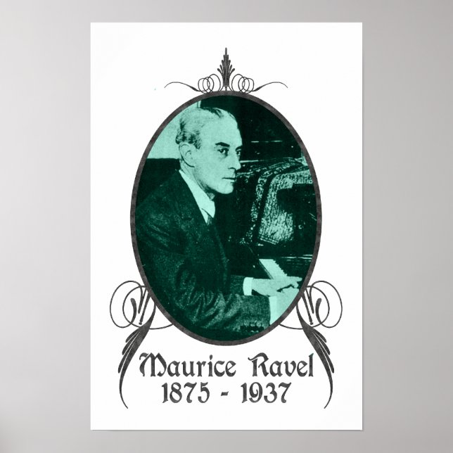 Affiches Maurice Ravel (Devant)