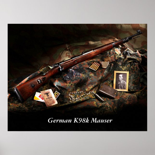 Affiches Mauser K98k allemand (Devant)