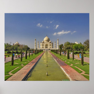Affiches mausolée du Taj Mahal / Agra, Inde 2
