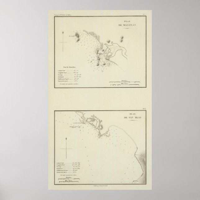 Affiches Mazatlan, Mexique (Devant)