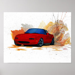 Affiches Mazda Miata