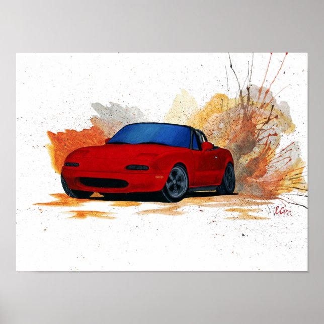 Affiches Mazda Miata (Devant)