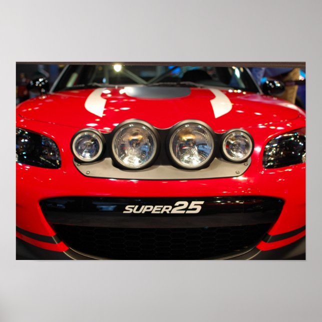 Affiches Mazda Super 25 MX5 Miata (Devant)