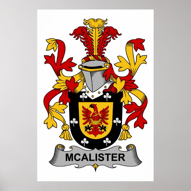 Affiches McAlister Family Crest (Devant)