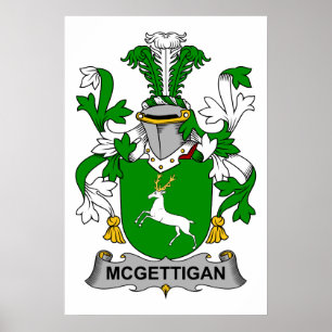 Affiches McGettigan Family Crest