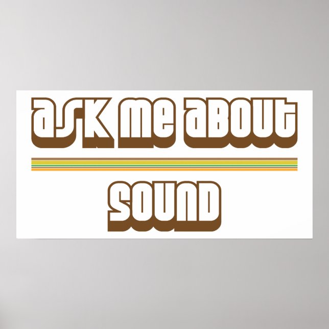 Affiches Me demander sur Sound (Devant)