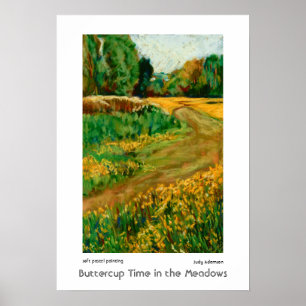 Affiches Meadows en tasse à beurre, Abergavenny : impressio