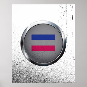 AFFICHES MÉDAILLON ANDROGYNE