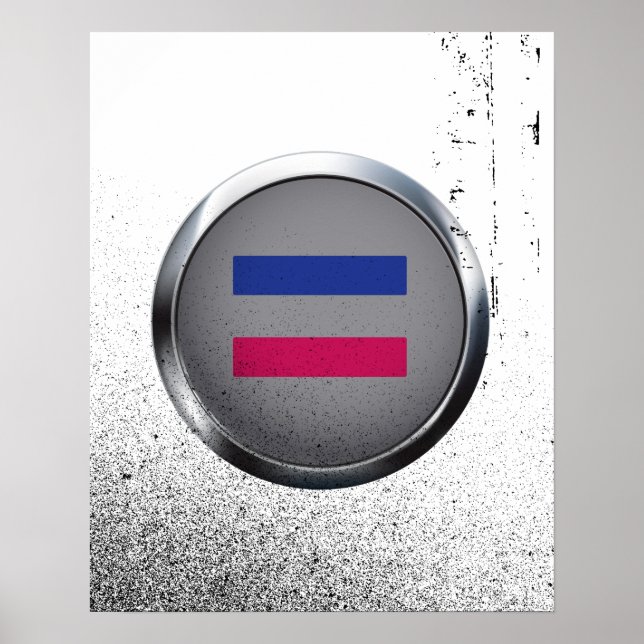 AFFICHES MÉDAILLON ANDROGYNE (Devant)