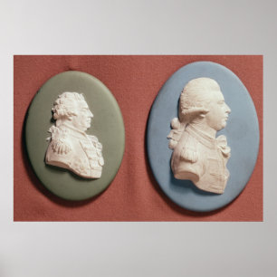 Affiches médaillons de George IV