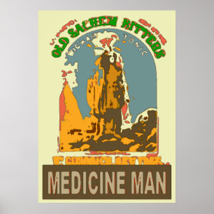 Affiches Médecine Homme Tonique