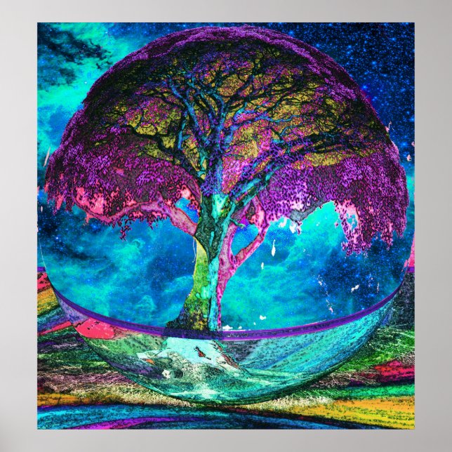 Affiches Méditation de l'arbre de vie (Devant)