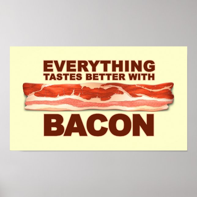 Affiches Meilleur avec Bacon (Devant)