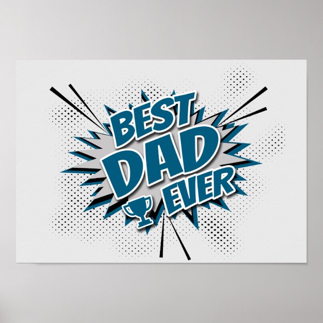 Affiches Meilleur papa jamais (Devant)