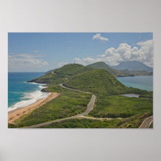Affiches Meilleure vue à St Kitts