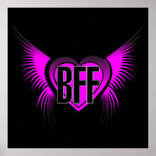 Affiches Meilleurs amis de BFF pour toujours