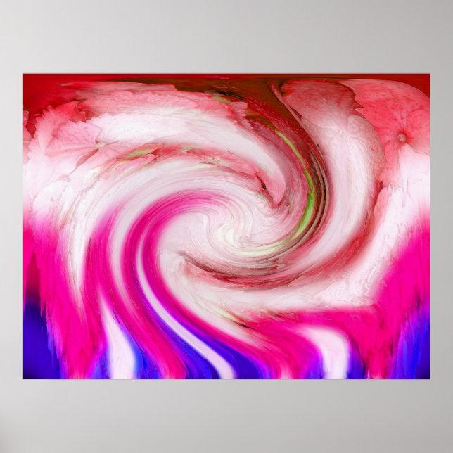 Affiches Mélange rose (Devant)