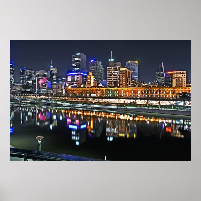 Affiches Melbourne en HDR (Devant)