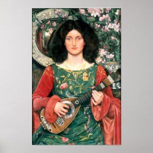 Affiches Mélodie (Musica) par Kate Bunce (1897)