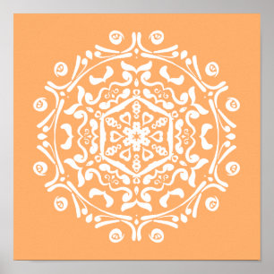 Affiches Melon Mandala