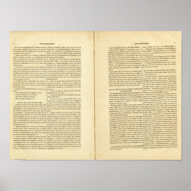 Affiches Mémoires géographiques 2 (Devant)