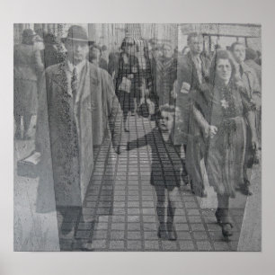 Affiches Memorial juif de l'Holocauste (Denkmal), Berlin (j