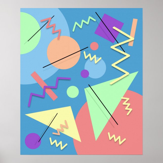 Affiches Memphis No. 4 (Devant)
