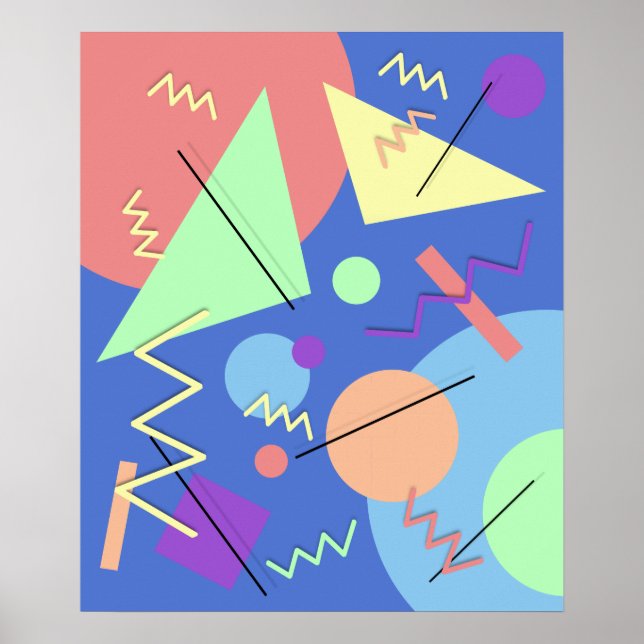 Affiches Memphis No 5 (Devant)