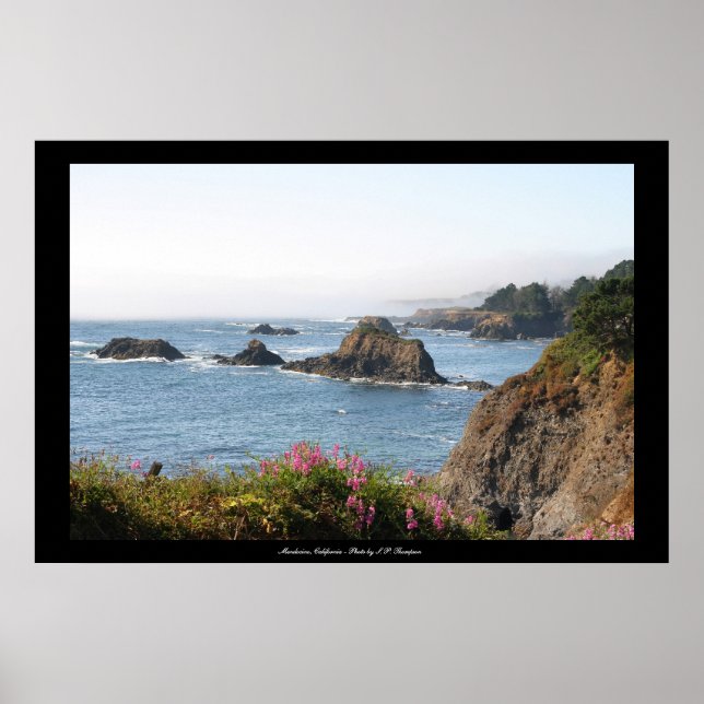 Affiches Mendocino California #1 (Devant)