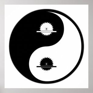 Affiches Menuiserie de Yin Yang