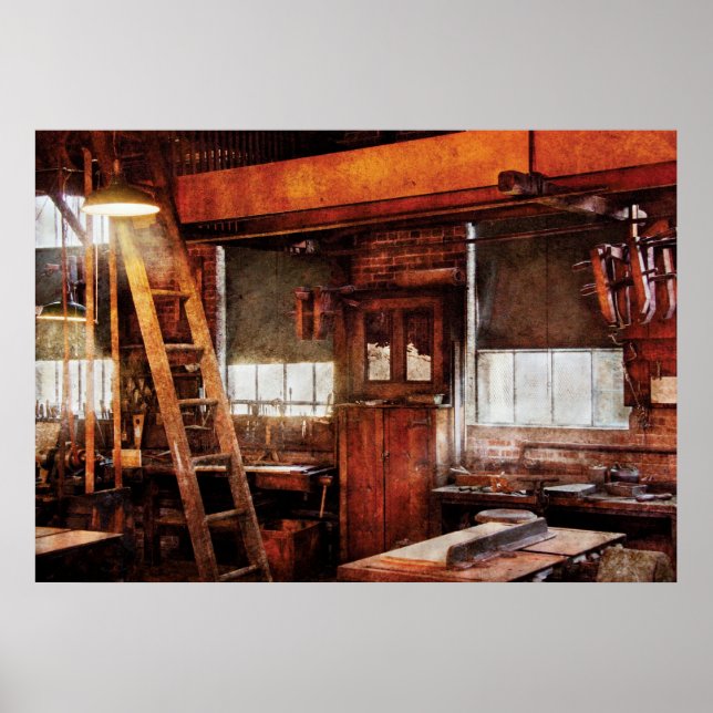 Affiches Menuisier - Ancien Atelier (Devant)