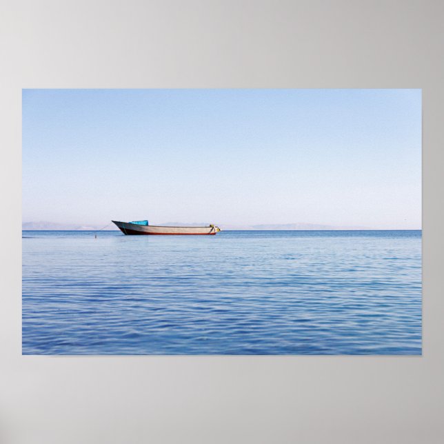 Affiches Mer calme (Devant)