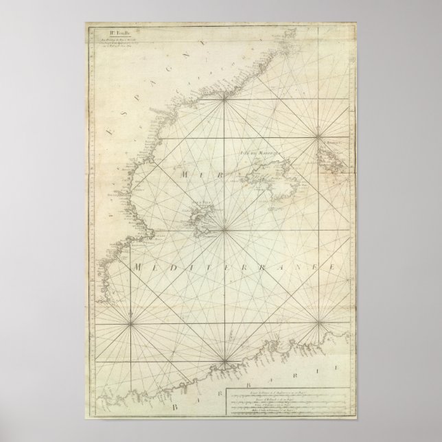 Affiches Mer Méditerranée 6 (Devant)