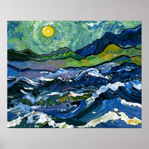 Affiches Mer orageuse