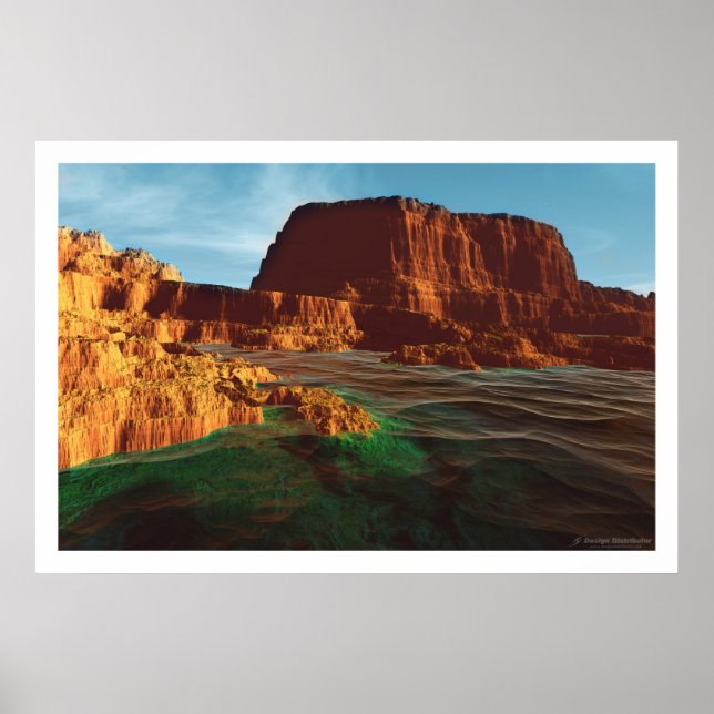 Affiches Mer verte (Devant)