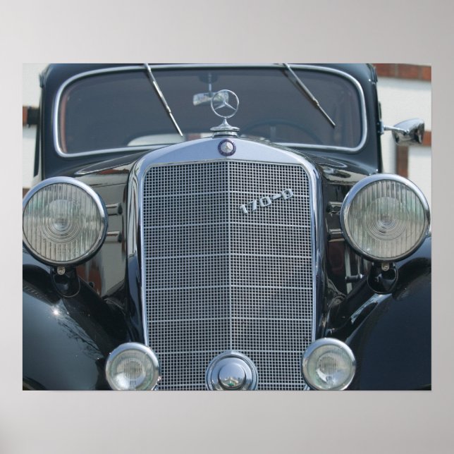 Affiches mercedes antique 2 (Devant)