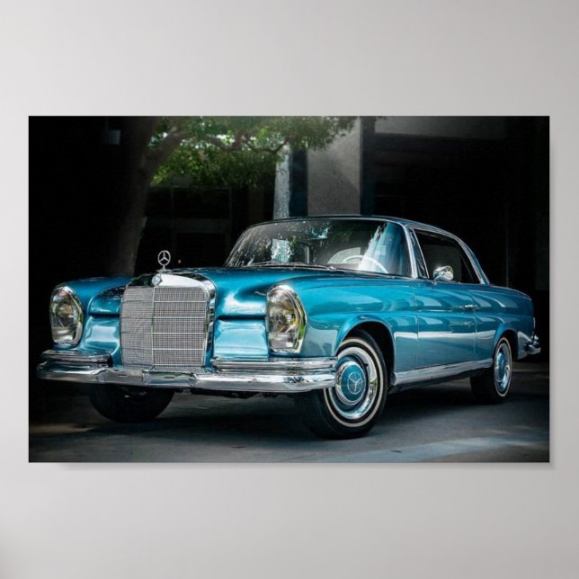 Affiches Mercedes Benz 250 SE 1966 (Devant)