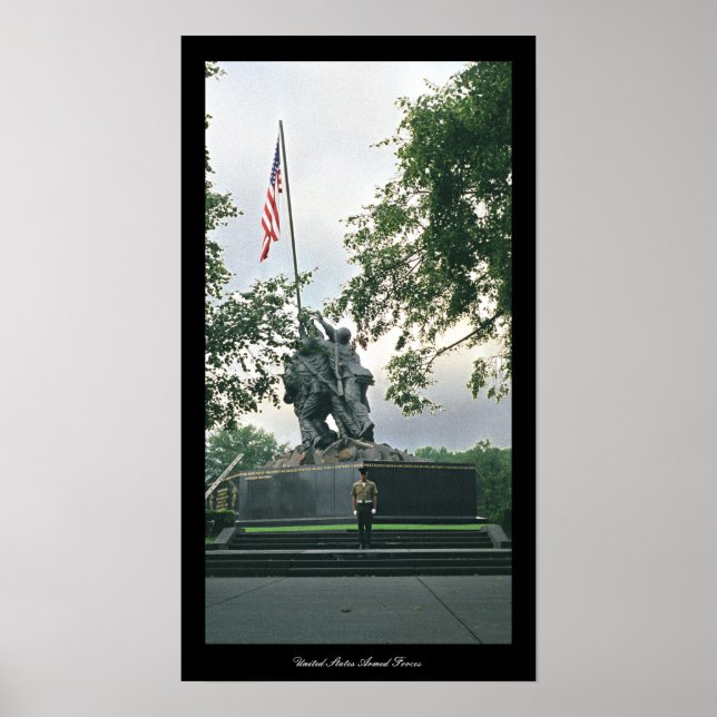 Affiches Merci des forces armées américaines (Devant)