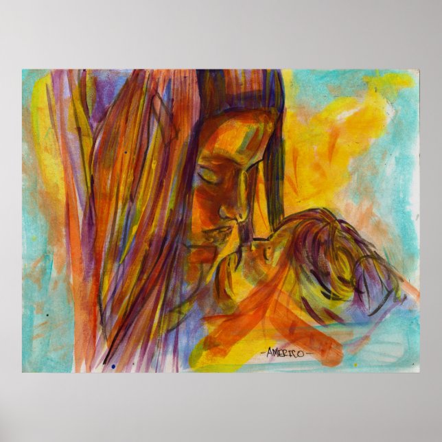 Affiches mère et enfant (Devant)