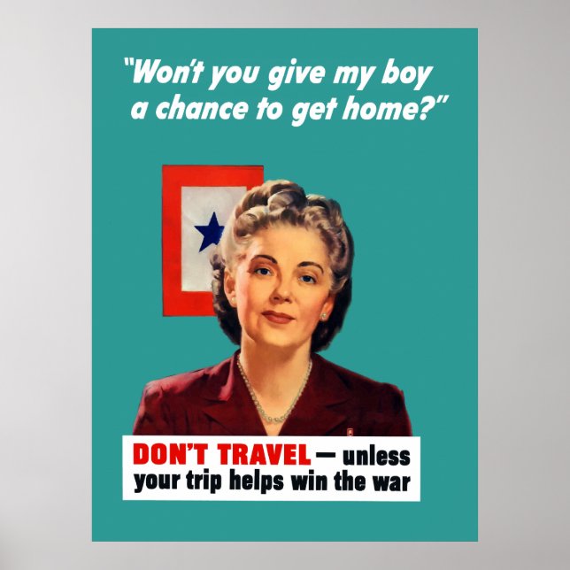 Affiches Mère étoile bleue (Devant)