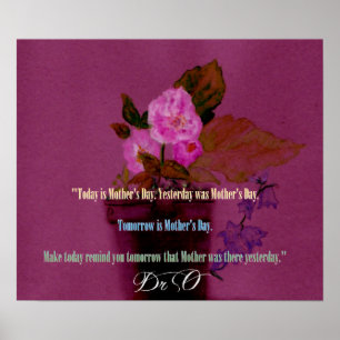 Affiches Mère série de messages III