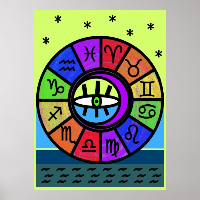 AFFICHES MÈRE ZODIAC (Devant)