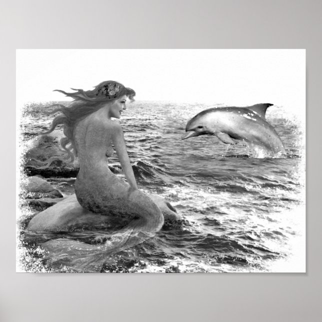 Affiches Mermaid et Dolphin (Devant)